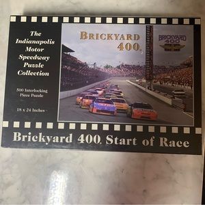 indianapolis motor speedway Puzzle Collection Start Of Race 500 Pieces VTG 1995